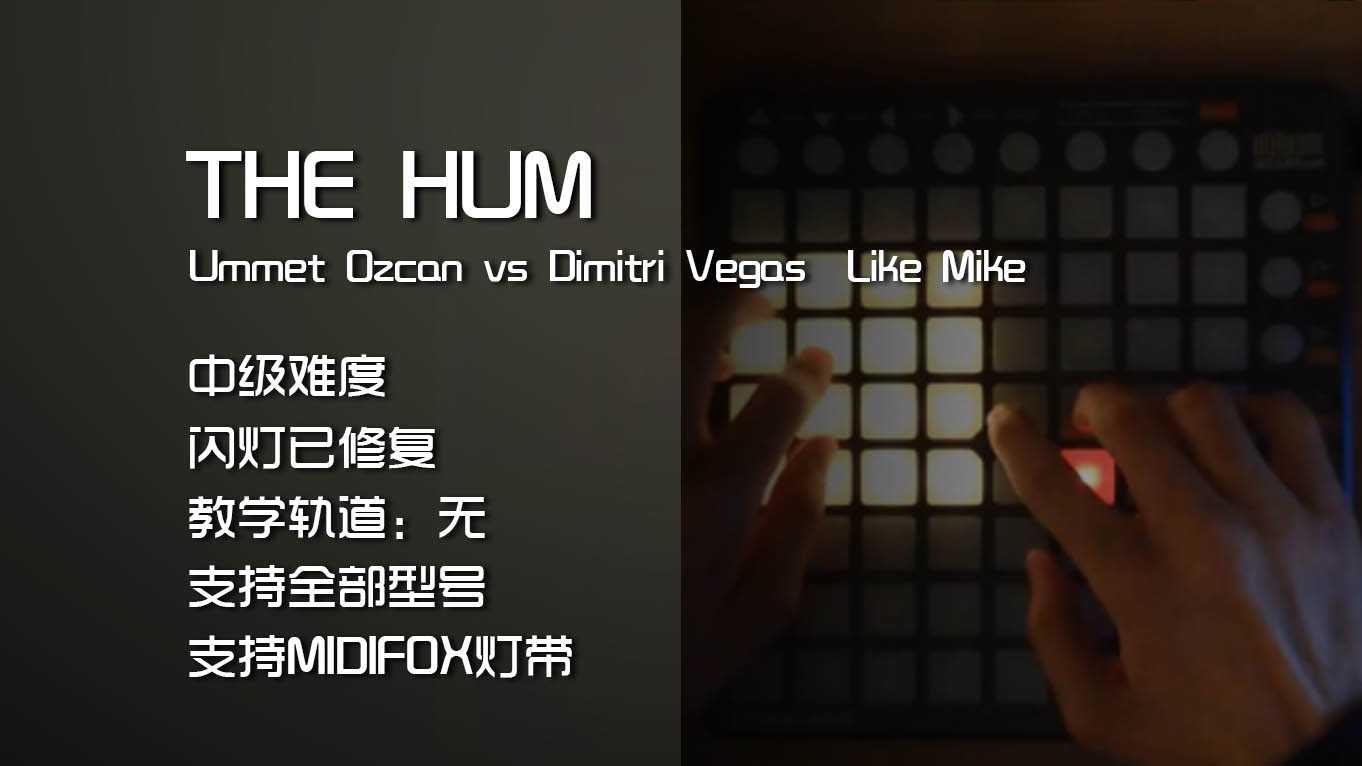 (LEVEL2)Ummet Ozcan vs Dimitri Vegas  Like Mike – The Hum Launchpad工程下载